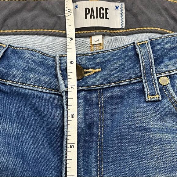 Paige Skyline Skinny Jeans Light/ Medium Wash 29 - Picture 5 of 8